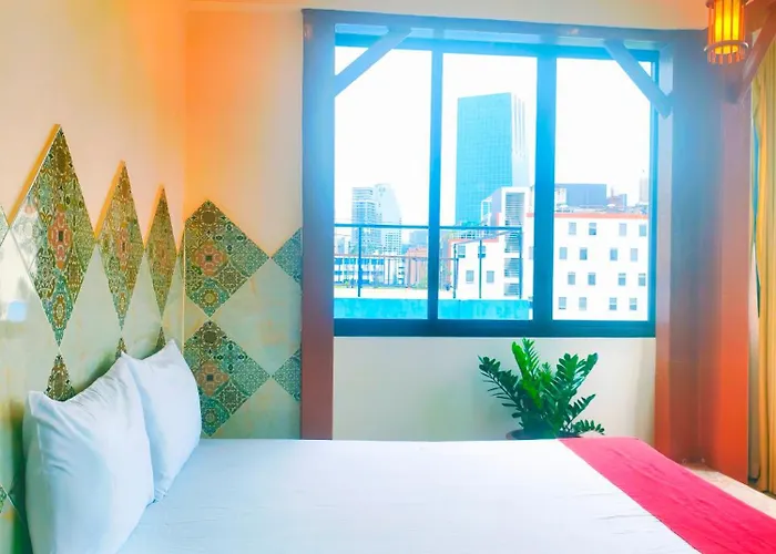 Appartamento Sky Bedroom With A Smooth Life View Bangkok